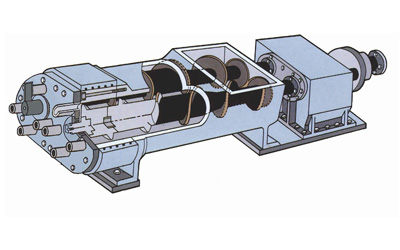雙軸生物質燃料擠壓機 雙軸生物質燃料擠壓機